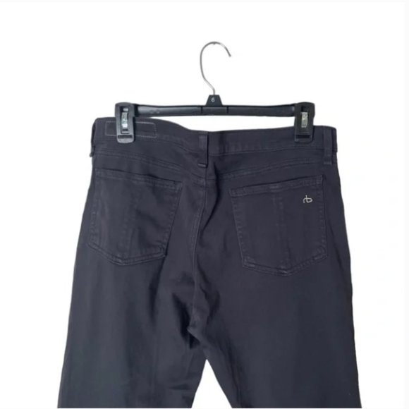 rag & bone Cate Ankle Skinny Black Mid-rise Stretch Jean Size 31 - Picture 11 of 11
